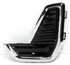 2020-2021 Gmc Acadia Fog Lamp Cover Front Driver Side Gloss Black With Chrome