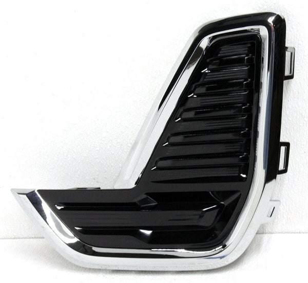 2020-2021 Gmc Acadia Fog Lamp Bezel Front Driver Side Gloss Black With Chrome