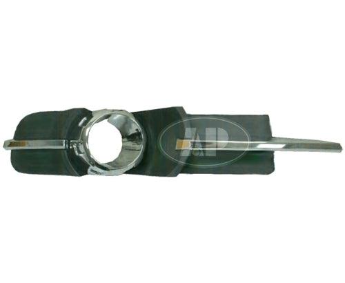 Calandre inférieure extérieure côté passager pour Chevrolet Malibu 2008-2012 avec emplacement pour feu antibrouillard, chromée/noire, GM1039115
