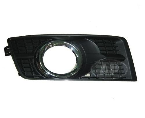 2010-2016 Cadillac Srx Fog Lamp Bezel Front Passenger Side With Chrome Molding