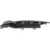 2010-2012 Chevrolet Malibu Grille Lower Passenger Side Outer Matte-Black With Black Mldg Ls Model