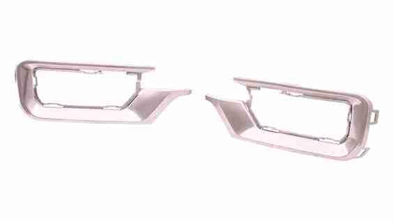 Moulure de feu antibrouillard avant côté passager, chromée, pour GMC Acadia Limited 2017, référence GM1039158