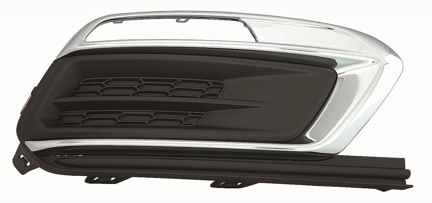 Cache antibrouillard avant droit pour Chevrolet Cruze 2015, noir avec garniture chromée (sauf RS Sport), GM1039184
