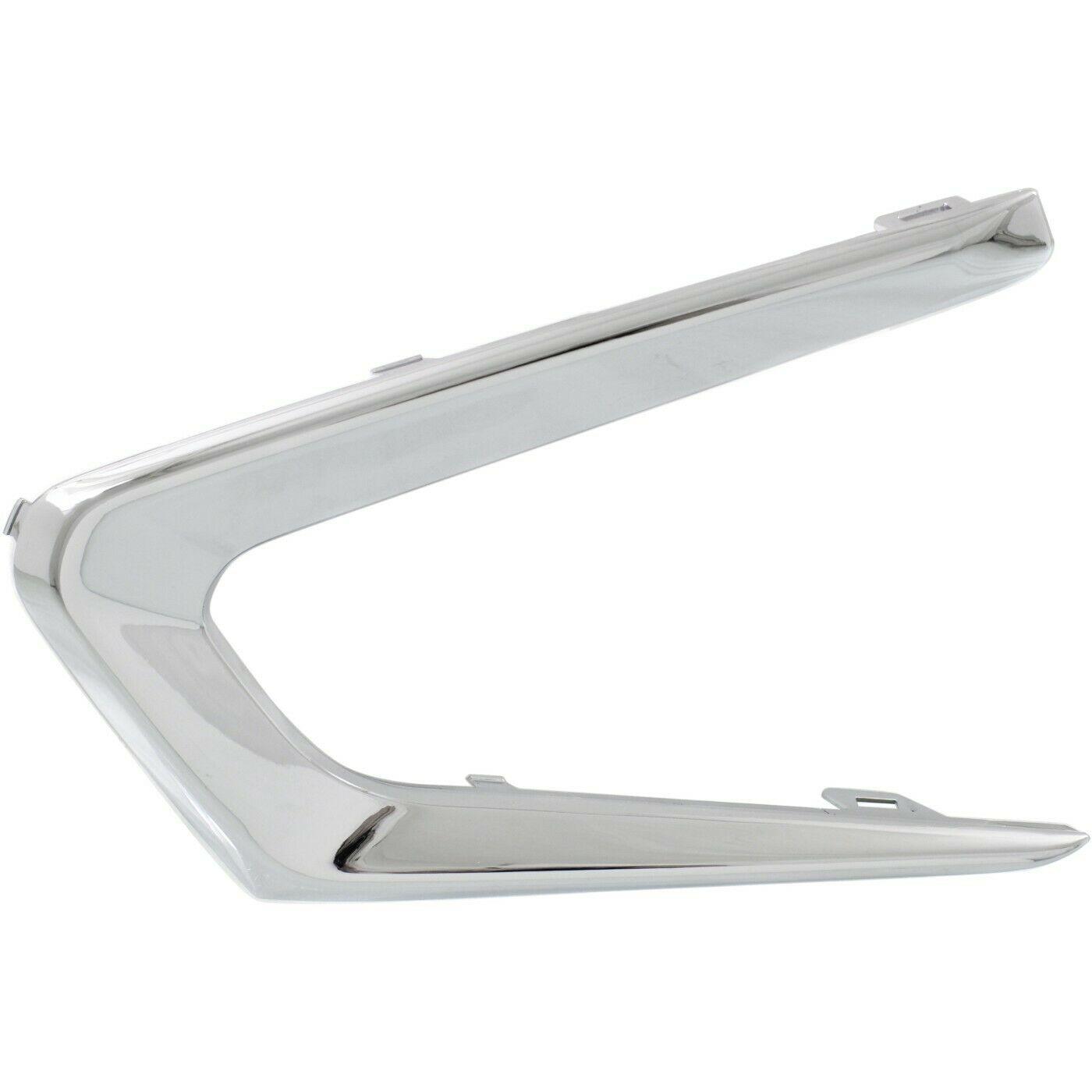 Enjoliveur de feu de jour côté passager pour Chevrolet Malibu Hybrid 2016-2018, chromé, modèle L/LS, pour utilisation sans feux de jour, GM1039196