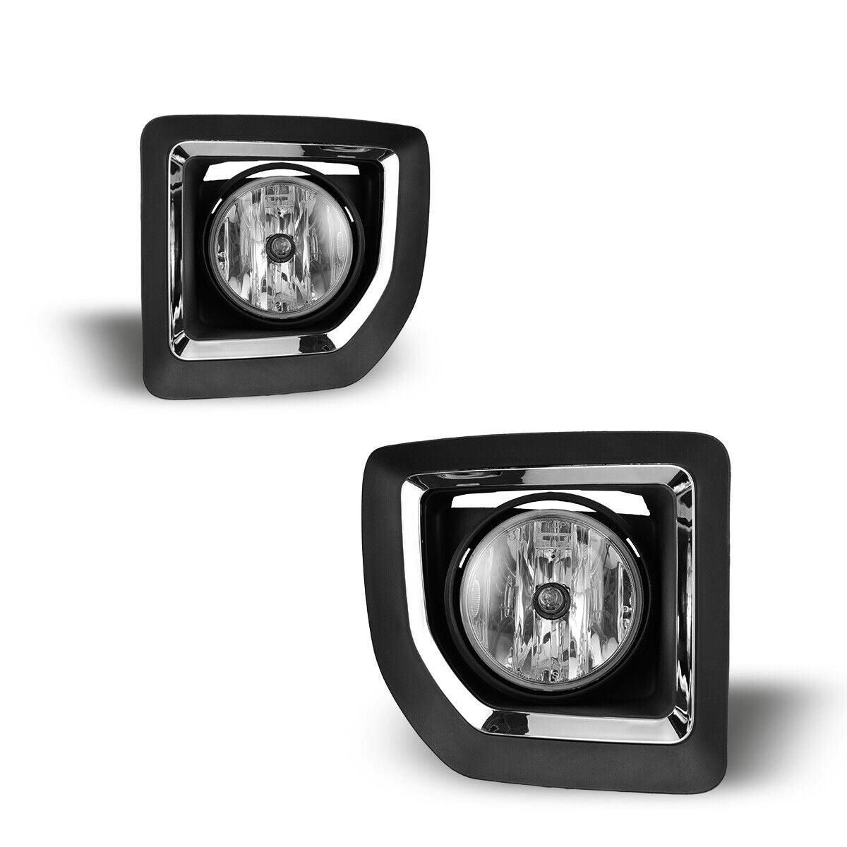 Gmc Sierra 2500 Fog Lamp Bezel Front Passenger Side Chrome/Black 2015 ...