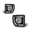 2015-2019 Gmc Sierra 3500 Fog Lamp Bezel Front Passenger Side Chrome/Black