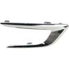 2016-2018 Chevrolet Cruze Sedan Fog Lamp Bezel Front Passenger Side Chrome With Out Rs Pkg