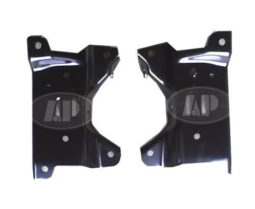 2007-2010 Chevrolet Silverado 1500 Bumper Bracket Front Driver Side Outer Steel 