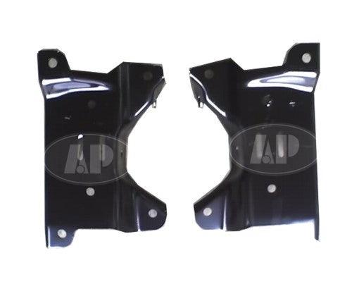 Support de pare-chocs avant extérieur côté passager, Chevrolet Silverado 1500 2007-2010, acier, GM1067186