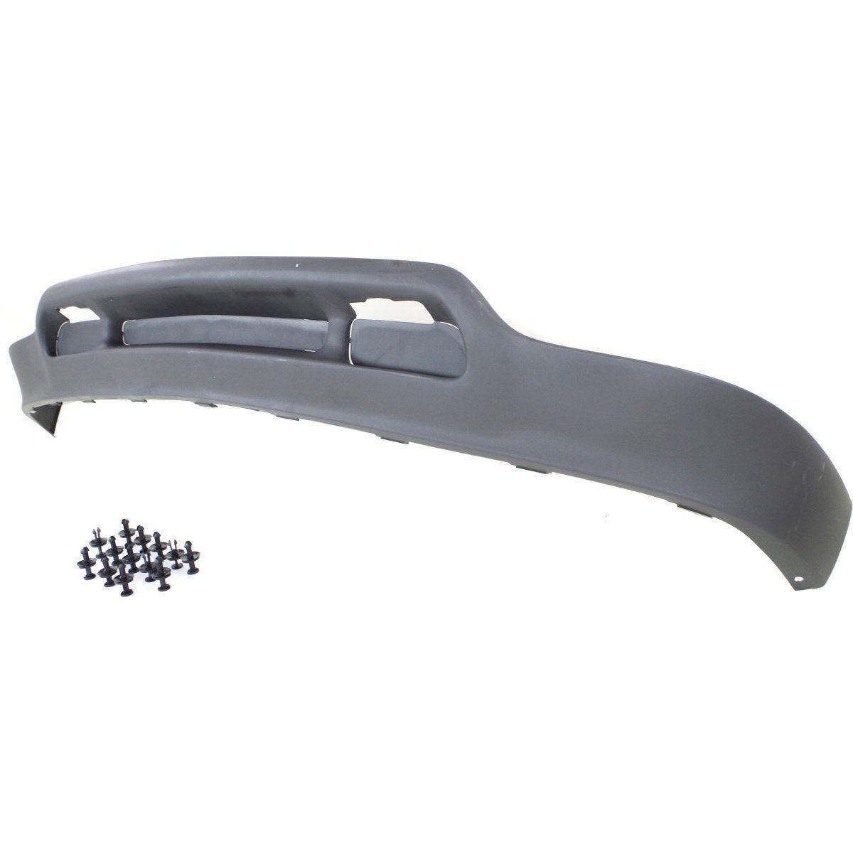 Déflecteur de pare-chocs avant pour GMC Sierra 1500 (1999-2002) sans emplacement pour antibrouillard ni crochet de remorquage, GM1092170