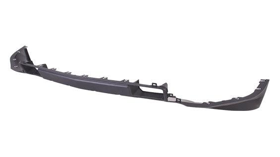 2015-2019 Chevrolet Silverado 2500 Bumper Deflector Front Matte Dark Gray For Chrome Bumper