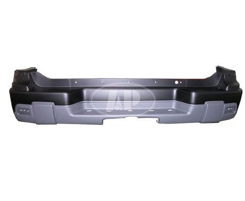 2002-2007 Chevrolet Trailblazer Bumper Rear Upper Primed Lower Textur