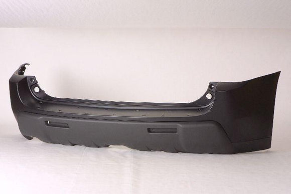 2005-2006 Chevrolet Equinox Bumper Rear Primed Ls/Lt Model With Textured Lower Pad With Out Bulit-In Step Pad Capa