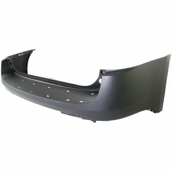 2007-2009 Chevrolet Equinox Bumper Rear Upper Gray Equinox With Out Sport/ Torearent With Out Gxp Model