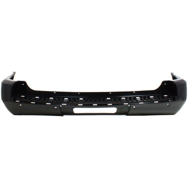 2007-2014 Cadillac Escalade Esv Bumper Rear Primed Yukon Xl Denali With Sensor Hole Capa