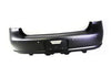 2008-2011 Buick Lucerne Bumper Rear Primed Upper With Rear/Side Sensor Hole Capa