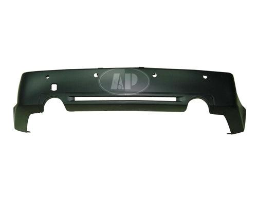 2007-2009 Cadillac Srx Bumper Rear Primed With Sport Model With Sensor Hole