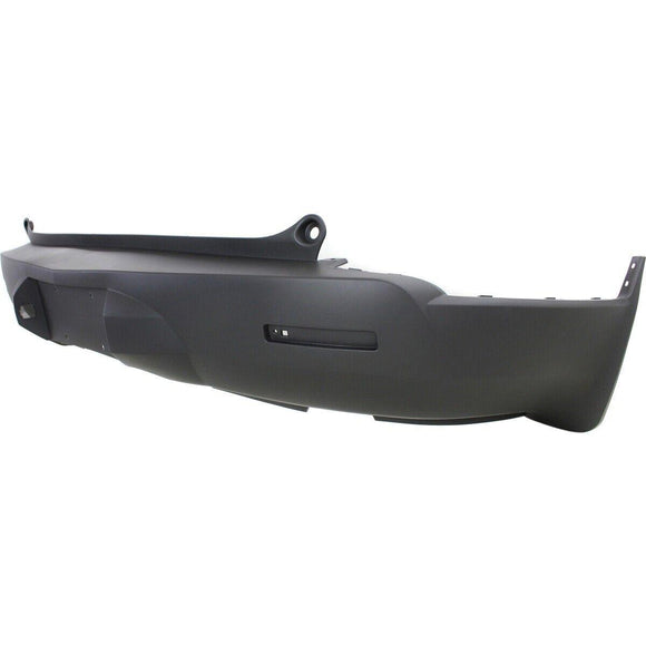 2009-2012 Chevrolet Traverse Bumper Rear Single Exhaust Textured With Out Sensor Hole Capa