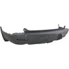 2009-2012 Chevrolet Traverse Bumper Rear Dual Exhaust Textured With Sensor Hole Capa