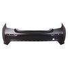 2017-2020 Chevrolet Sonic Hatchback Bumper Rear Primed With Out Sensor With Remote Start