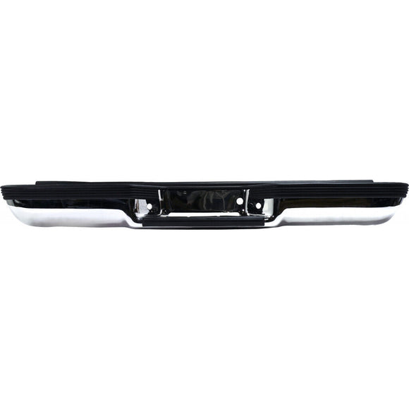 Bumper Assembly Rear Chevrolet Tahoe 2000-2006 (Step Bumper) Black Ptm , Gm1101115U