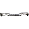 2004-2012 Chevrolet Colorado Bumper Face Bar Rear Chrome With Out Tow Pkg