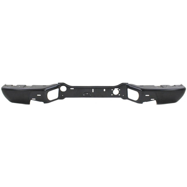 2004-2012 Chevrolet Colorado Bumper Rear Black With Out Tow Pkg