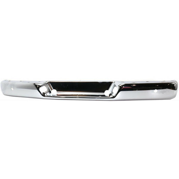 2013-2021 Gmc Savana Bumper Face Bar Rear Chrome With Sensor