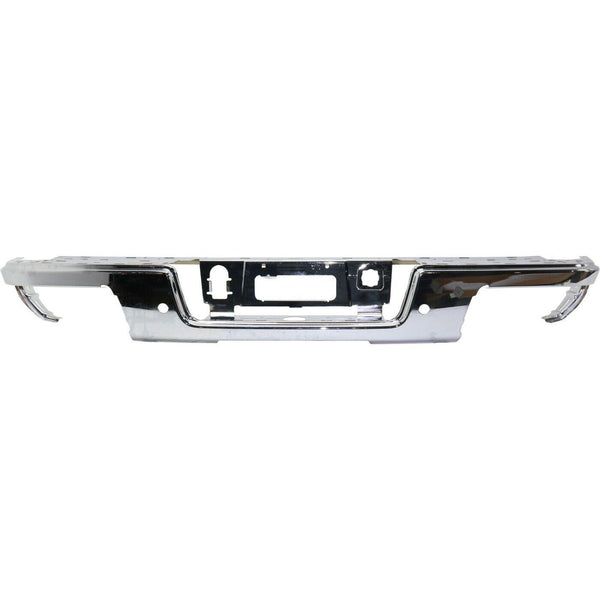 2019-2021 Gmc Canyon Bumper Face Bar Rear Chrome With Sensor Steel