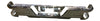 2020-2021 Chevrolet Silverado 3500 Bumper Face Bar Rear Steel Chrome With Out Blind Spots Dual Exhaust