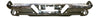 2019-2021 Gmc Sierra 1500 Bumper Face Bar Rear Steel Chrome With Blind Spots Dual Exhaust