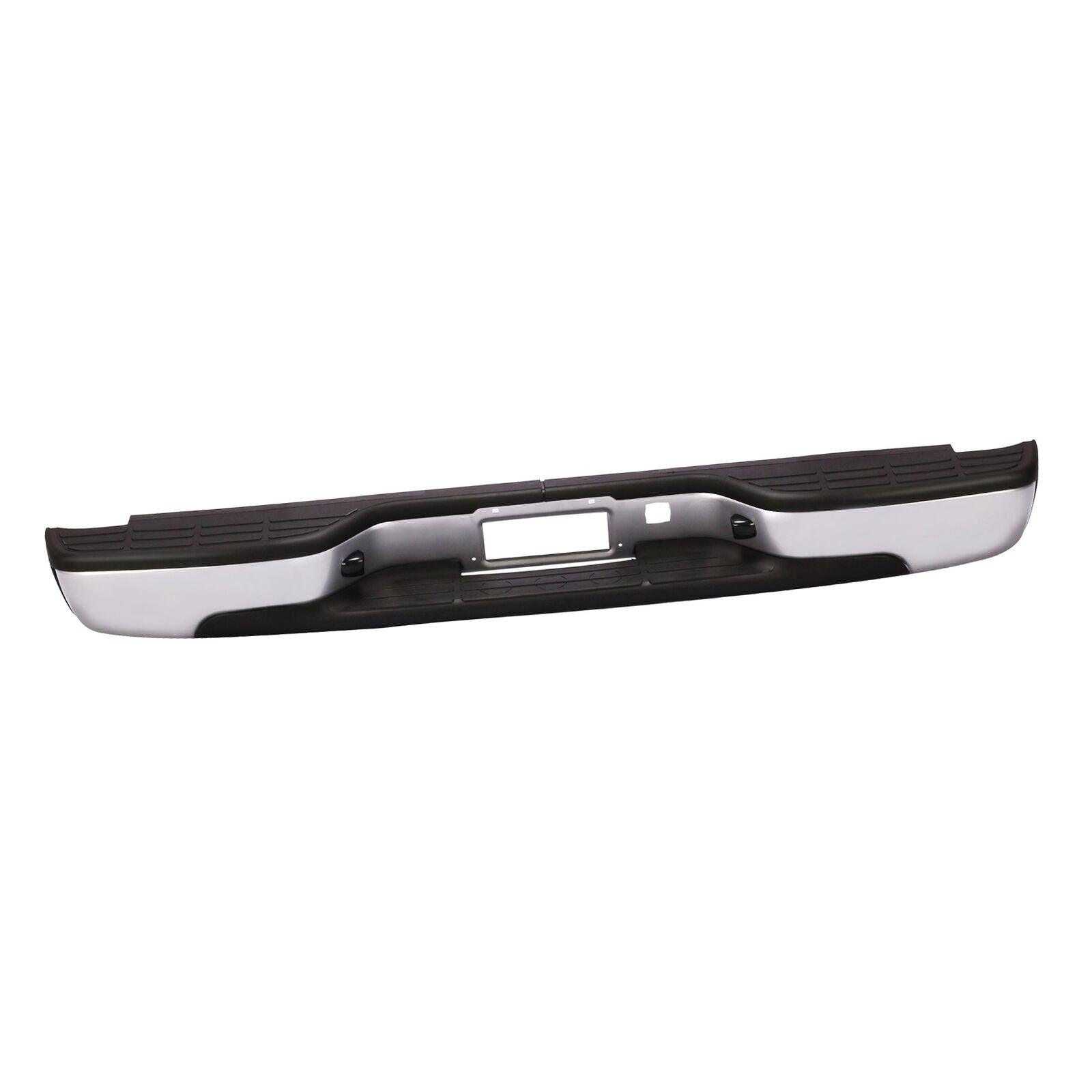 Pare-chocs arrière apprêté pour Chevrolet Silverado Classic 2007 avec barre, coussinet, supports et feux pour Fleetside Lighting Series, GM1103124