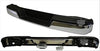 1996-2019 Gmc Savana Bumper Rear Assembly Chrome Without Sensor With Black Pads