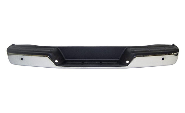 2013-2017 Chevrolet Express Bumper Face Bar Rear Chrome With Sensor With Out Blind Spot