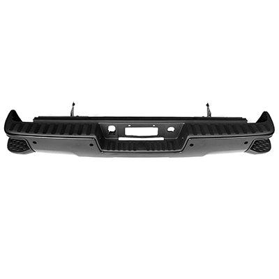 Pare-chocs arrière noir avec marchepied/capteur d'angle pour Chevrolet Silverado 1500 (2014-2018), référence GM1103179
