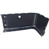 2007-2013 Gmc Sierra 3500 Bumper End Rear Driver Side Black With Sensor Hole Steel