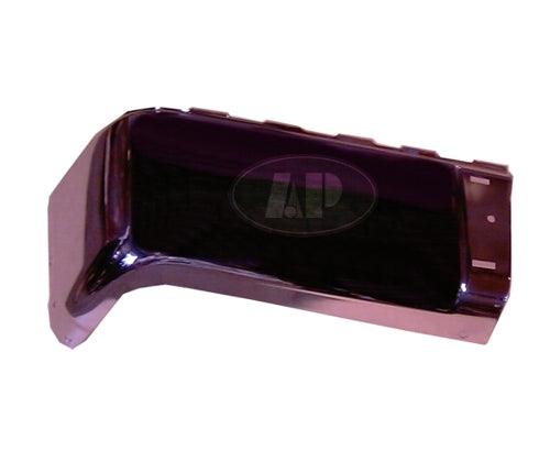 2007-2010 Chevrolet Silverado 3500 Bumper End Rear Driver Side Chrome With Out Sensor
