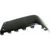 2007-2013 Chevrolet Silverado 1500 Bumper End Rear Driver Side Black With Out Sensor Hole Steel 