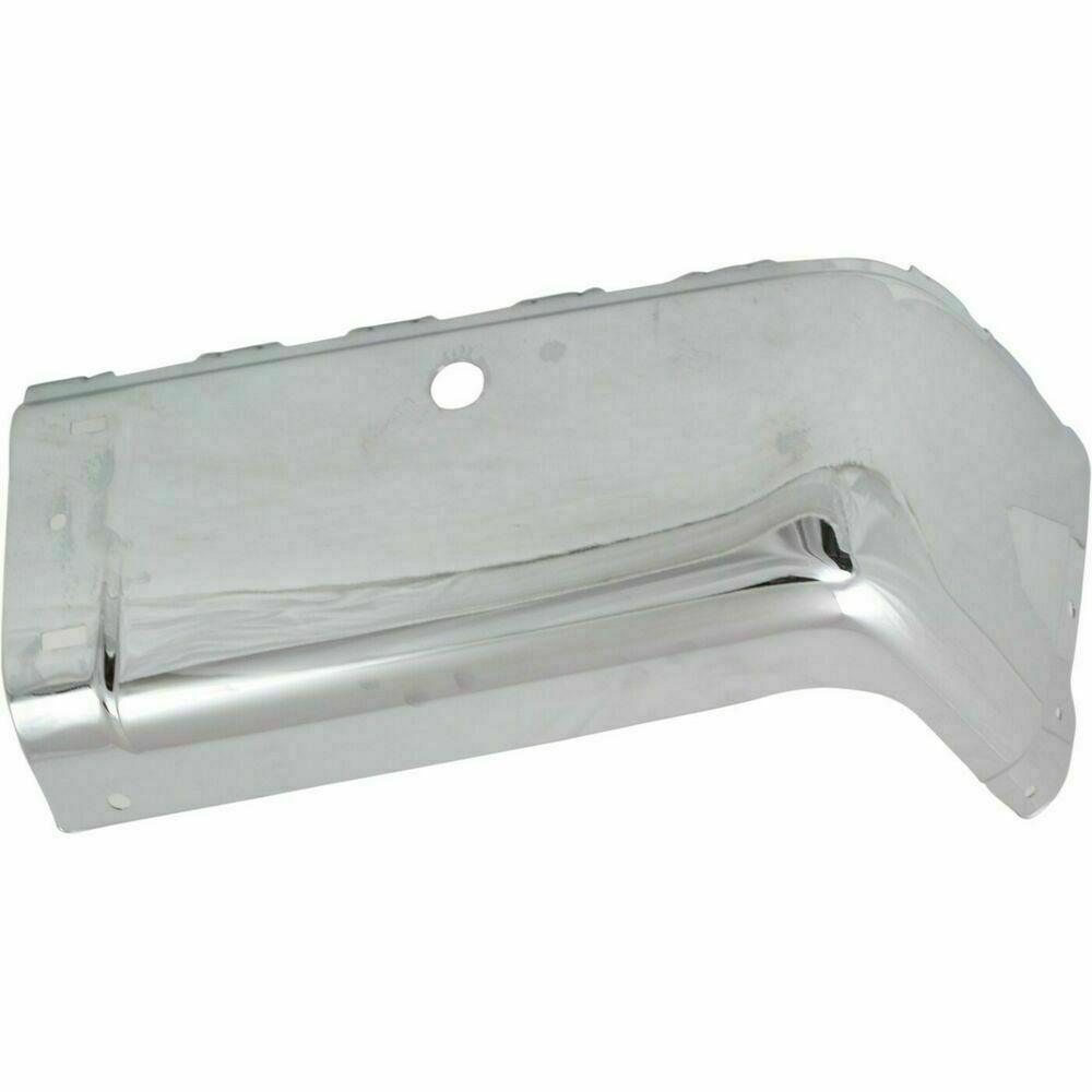 Pare-chocs arrière côté passager chromé avec capteur pour Chevrolet Silverado 1500 (2007-2013), référence GM1105147