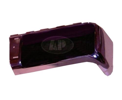 2007-2010 Chevrolet Silverado 3500 Bumper End Rear Passenger Side Chrome With Out Sensor