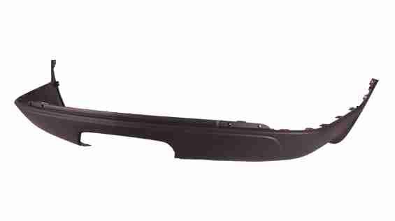 2013-2017 Chevrolet Traverse Bumper Rear Lower Dark Gray With Single Exhaust Hole