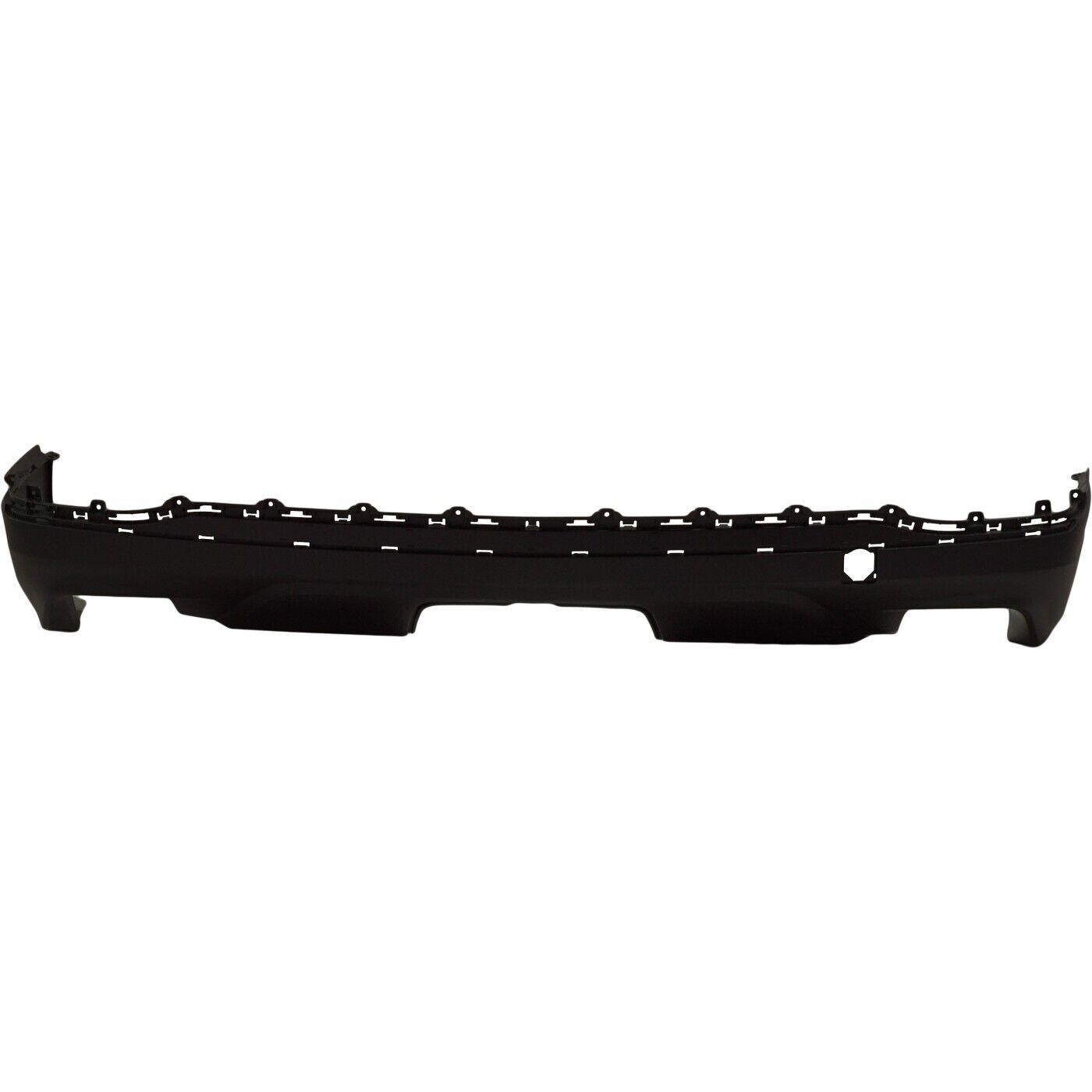Pare-chocs arrière inférieur texturé pour Chevrolet Equinox 2018-2021, sans capteur, avec double sortie d'échappement, moteur turbo 1,6 L, référence GM1115141
