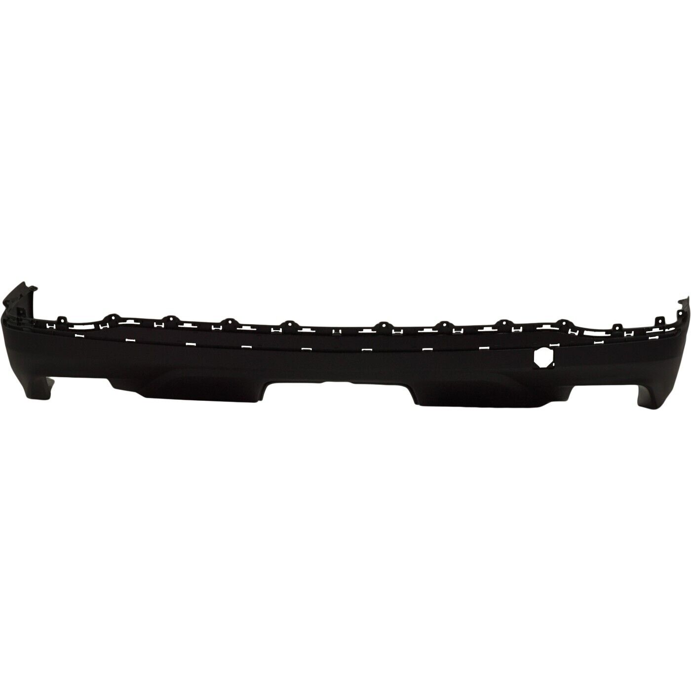 Pare-chocs arrière inférieur texturé pour Chevrolet Equinox 2018-2021, sans capteur, avec double sortie d'échappement, moteur turbo 1,6 L, référence GM1115141V - Hunt Parts