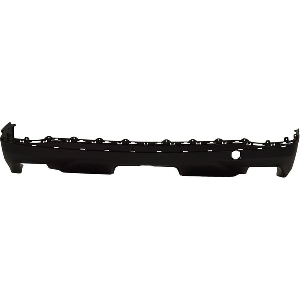 Bumper Lower Rear Chevrolet Equinox 2018-2021 Textured Without Sensor With Dual Exhaust Cut Outs 1.6L Turbo , Gm1115141V