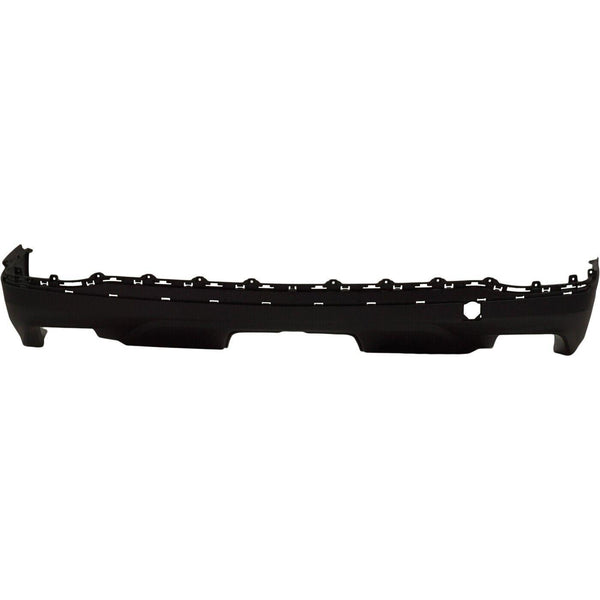 Bumper Lower Rear Chevrolet Equinox 2018-2021 Textured Without Sensor With Dual Exhaust Cut Outs 1.6L Turbo , GM1115141