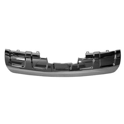 2010-2015 Chevrolet Equinox Bumper Skid Plate Rear Chrome