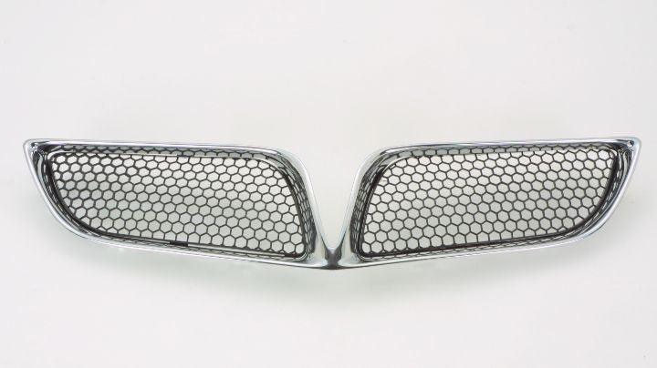 Calandre avant chromée pour Pontiac Bonneville 2000-2005, gris foncé mat, référence GM1200452