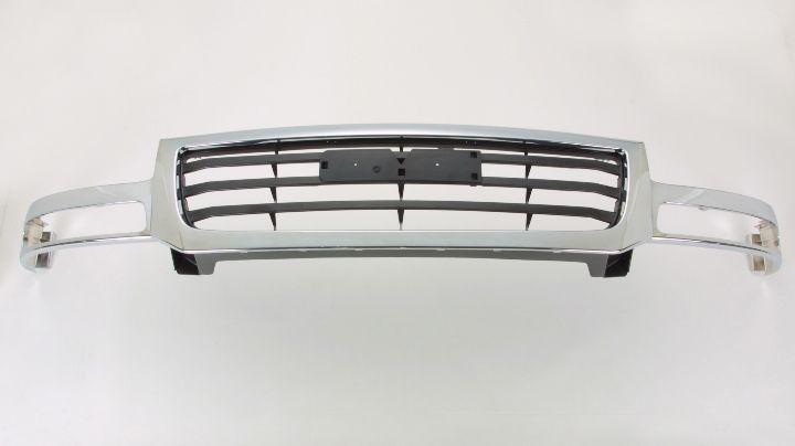 Calandre chromée/noire pour GMC Sierra 3500 (2003-2006), référence GM1200475