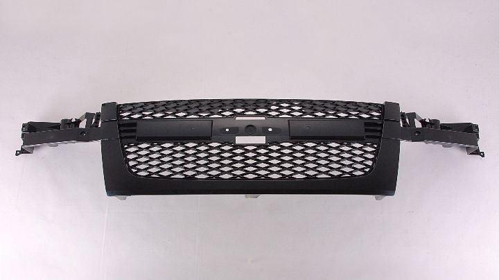 Calandre Chevrolet Colorado 2004-2012 Noir mat, cadre lisse sans moulure (type 3 pièces), GM1200518