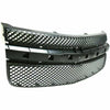 2005-2009 Chevrolet Equinox Grille Matt Dark Gray With Out Center Moulding